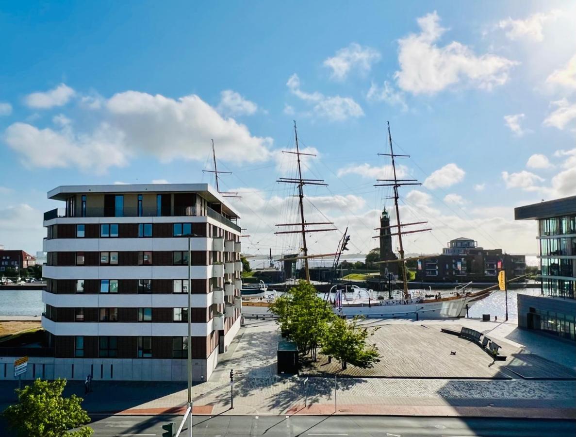 Ferienwohnungen An Der Weser Bremerhaven Bagian luar foto