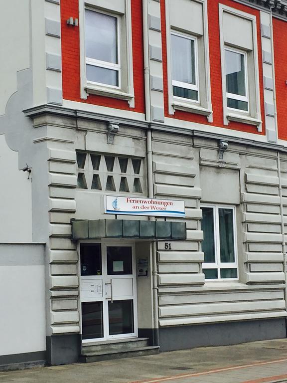 Ferienwohnungen An Der Weser Bremerhaven Bagian luar foto