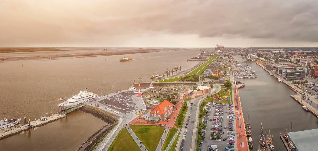 Ferienwohnungen An Der Weser Bremerhaven Bagian luar foto